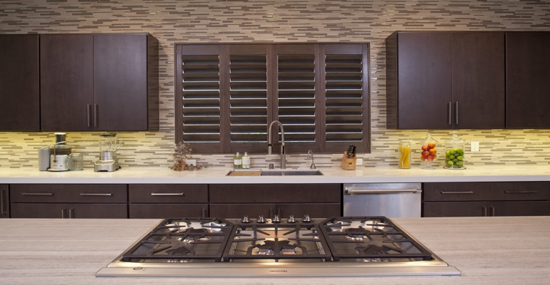 Tampa wood shutter kitchen